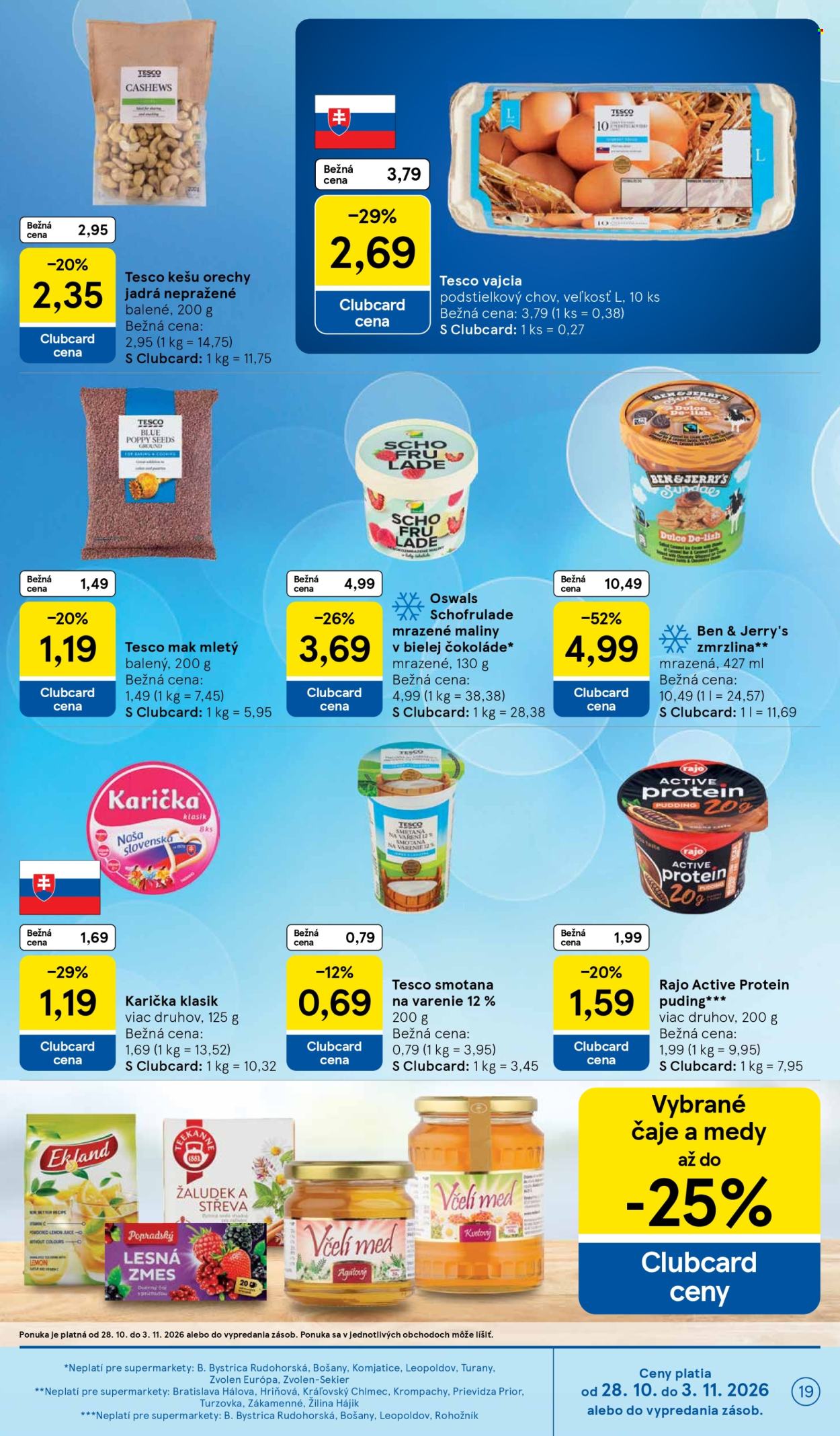 Leták TESCO supermarket - 28.10.2026 - 3.11.2026. Strana 19