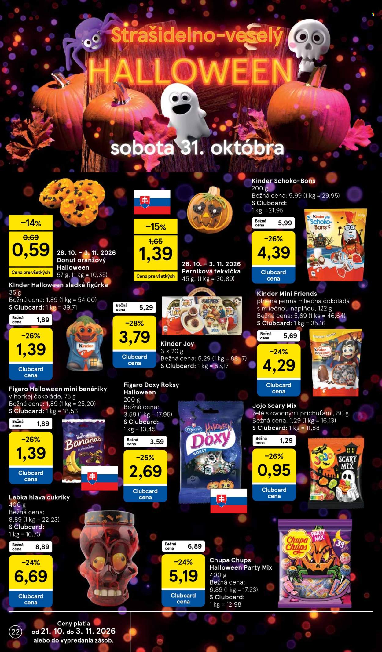 Leták TESCO supermarket - 28.10.2026 - 3.11.2026. Strana 22