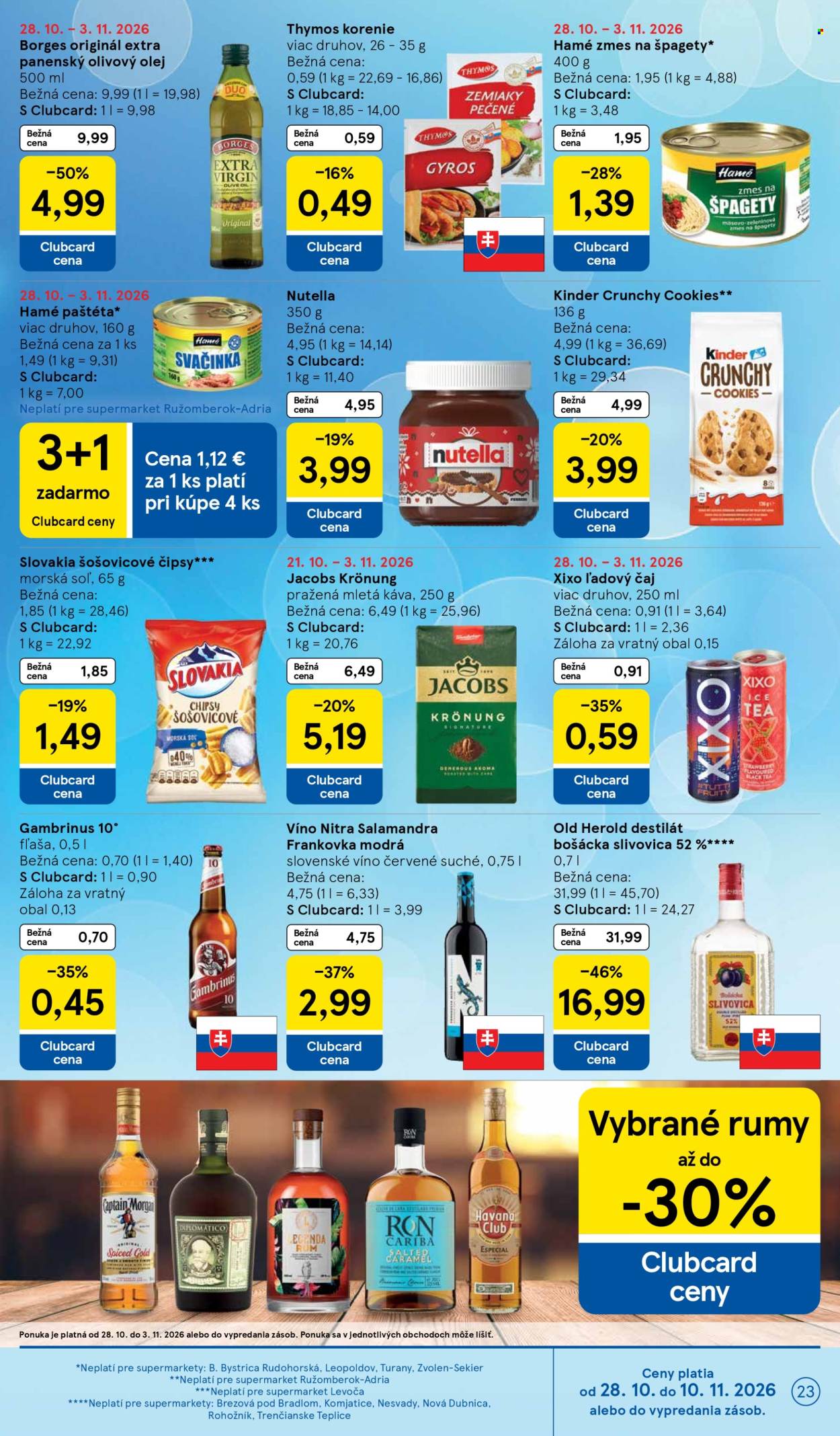 Leták TESCO supermarket - 28.10.2026 - 3.11.2026. Strana 23