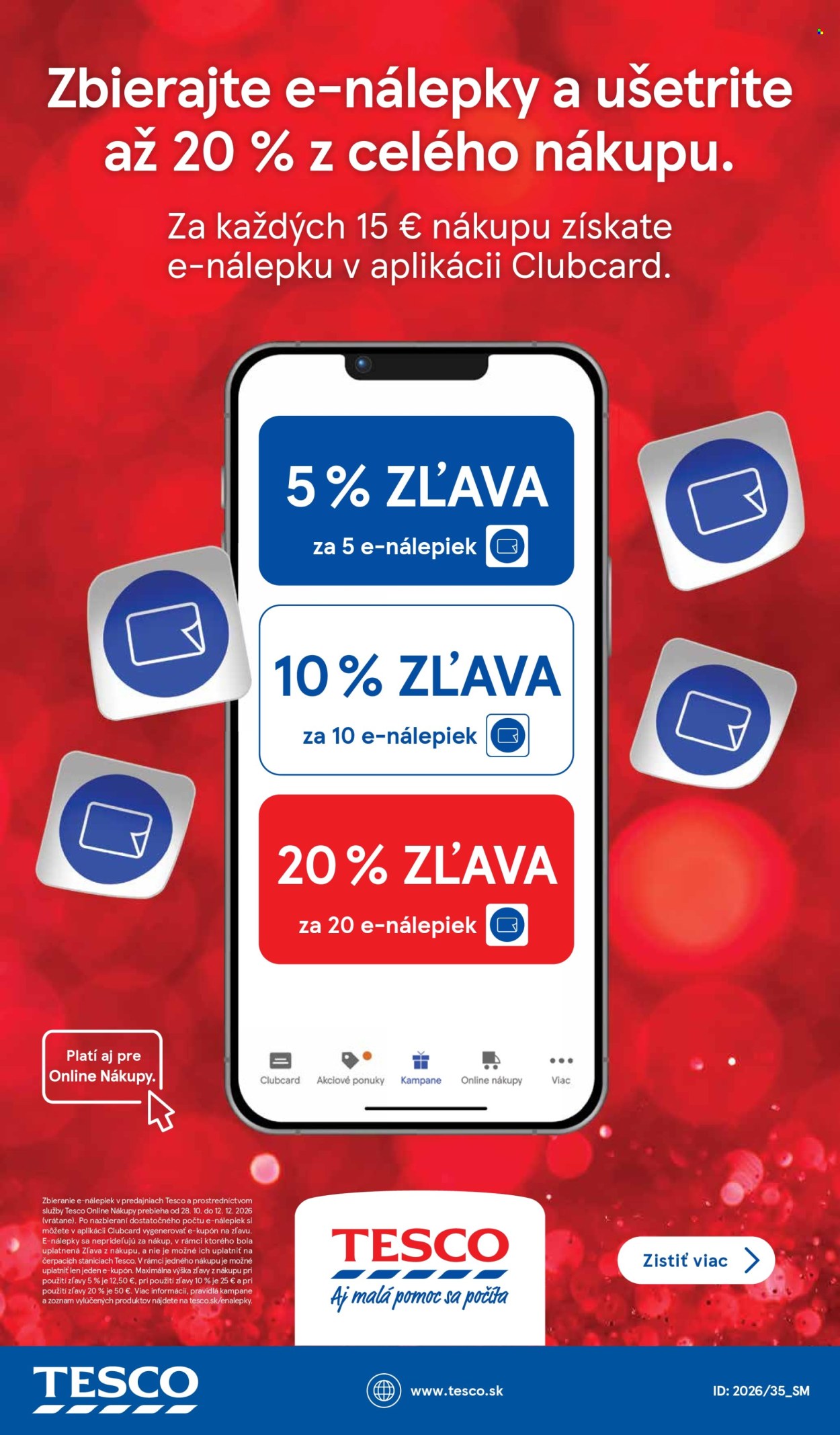 Leták TESCO supermarket - 28.10.2026 - 3.11.2026. Strana 25
