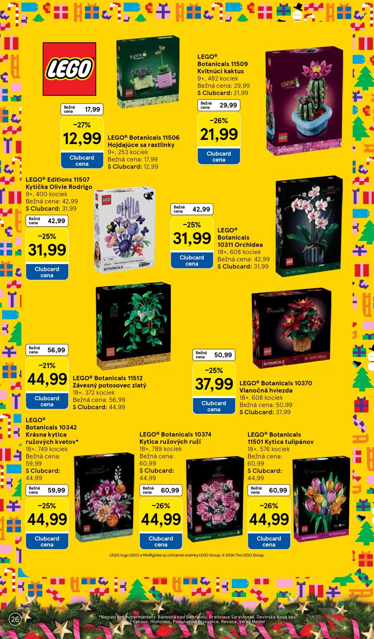 Leták TESCO hypermarket - 26.10.2026 - 16.11.2026. Strana 26