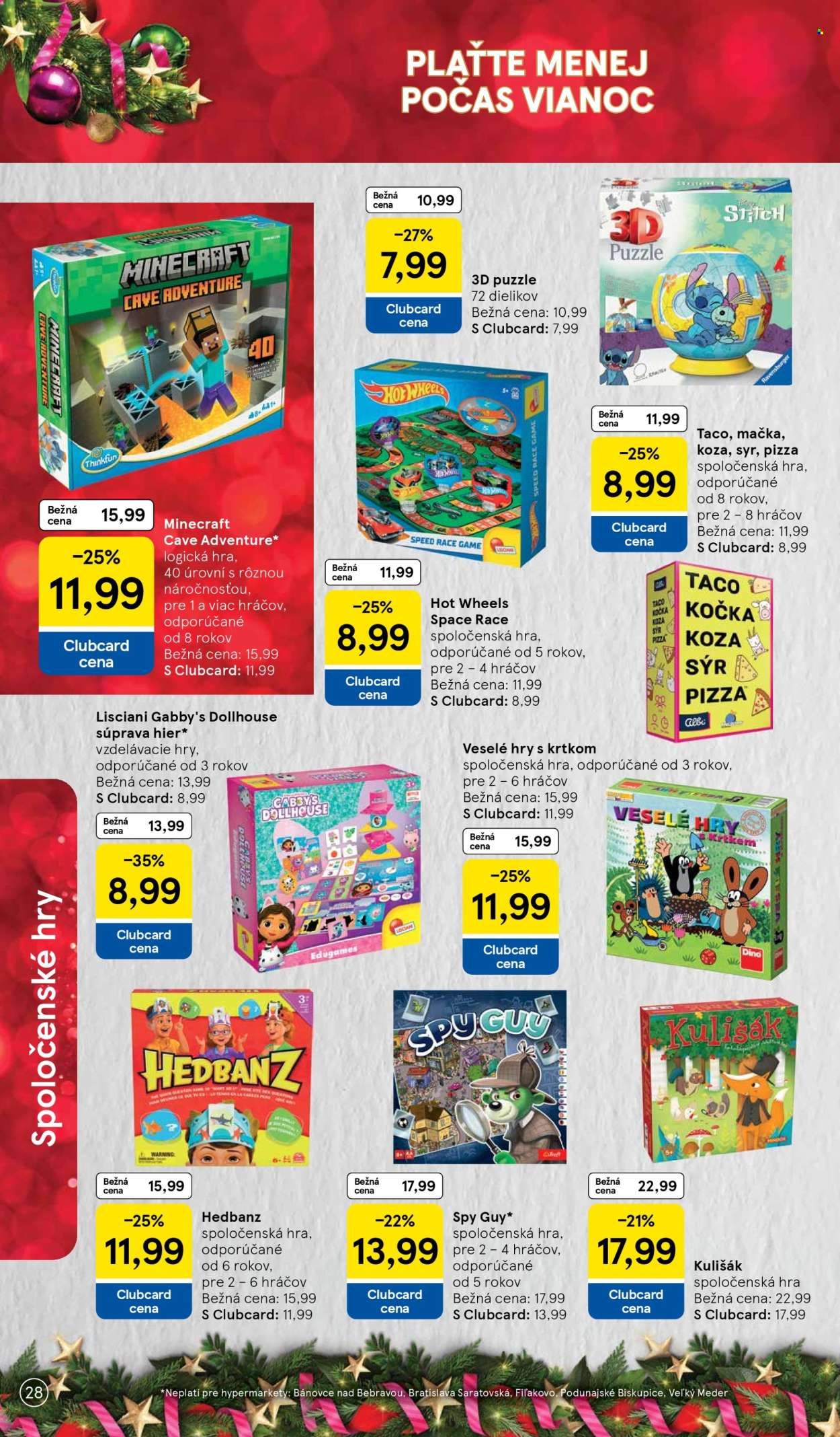 Leták TESCO hypermarket - 26.10.2026 - 16.11.2026. Strana 28