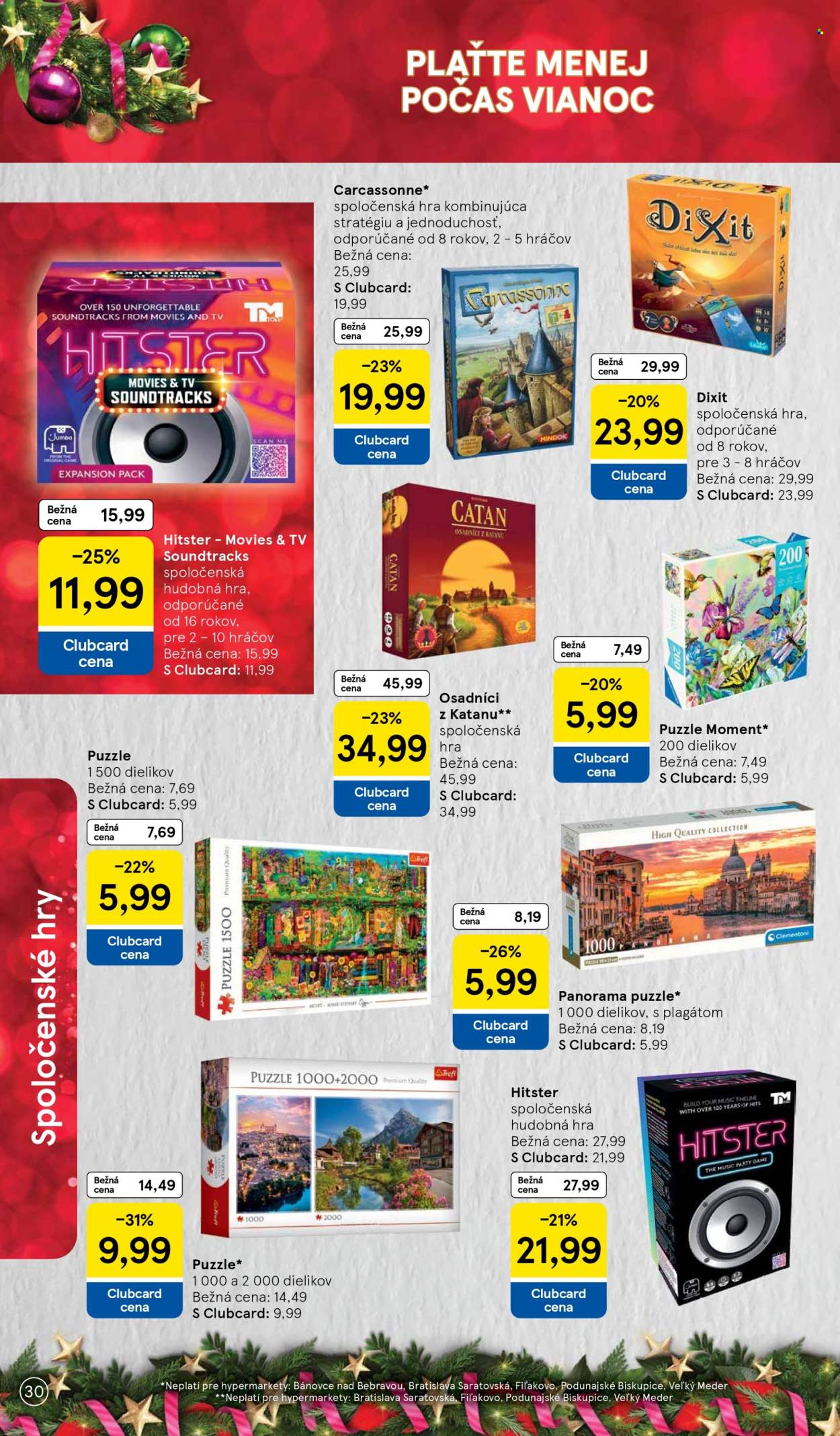 Leták TESCO hypermarket - 26.10.2026 - 16.11.2026. Strana 30
