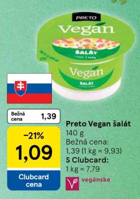 Preto Vegan šalát