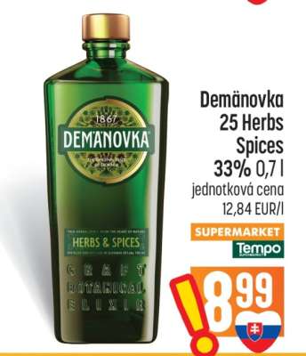 Demänovka 25 Herbs & Spices