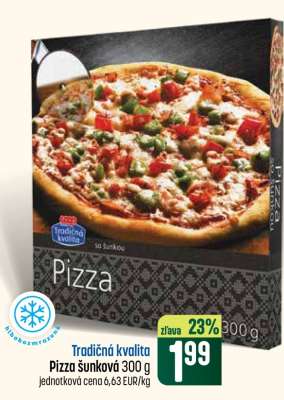 Pizza Šunková 300 g