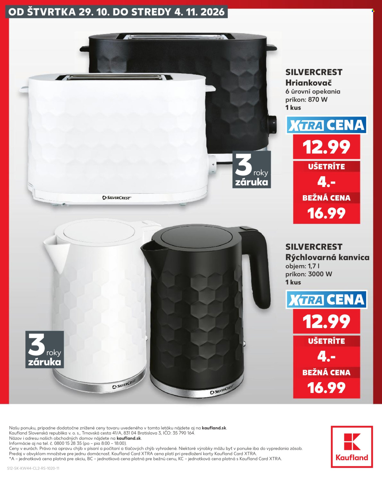 Leták Kaufland - 29.10.2026 - 4.11.2026. Strana 12