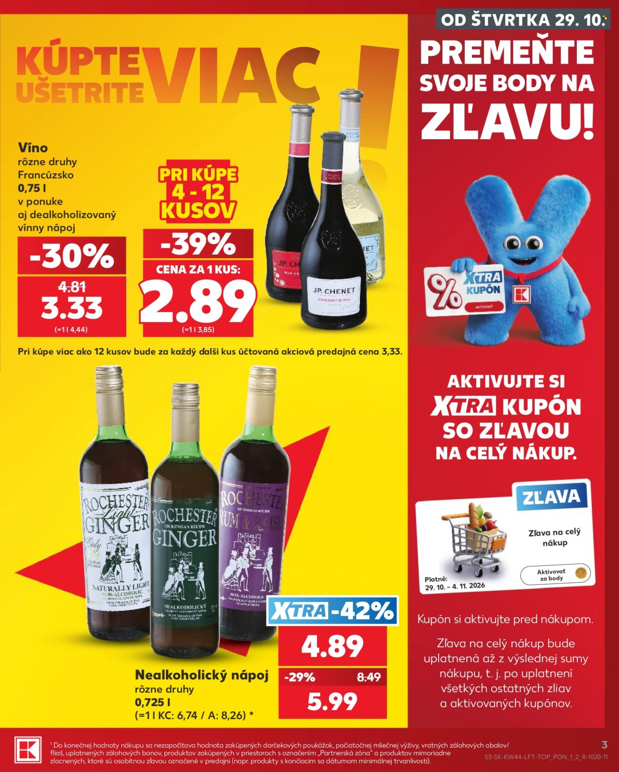Leták Kaufland - 29.10.2026 - 4.11.2026. Strana 3