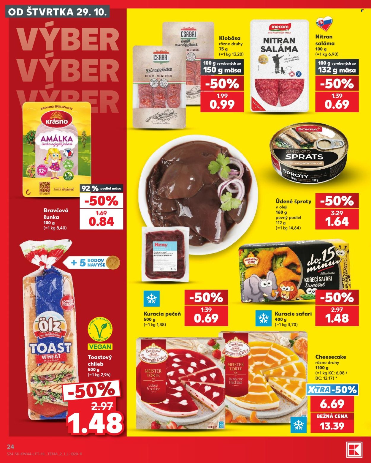 Leták Kaufland - 29.10.2026 - 4.11.2026. Strana 24