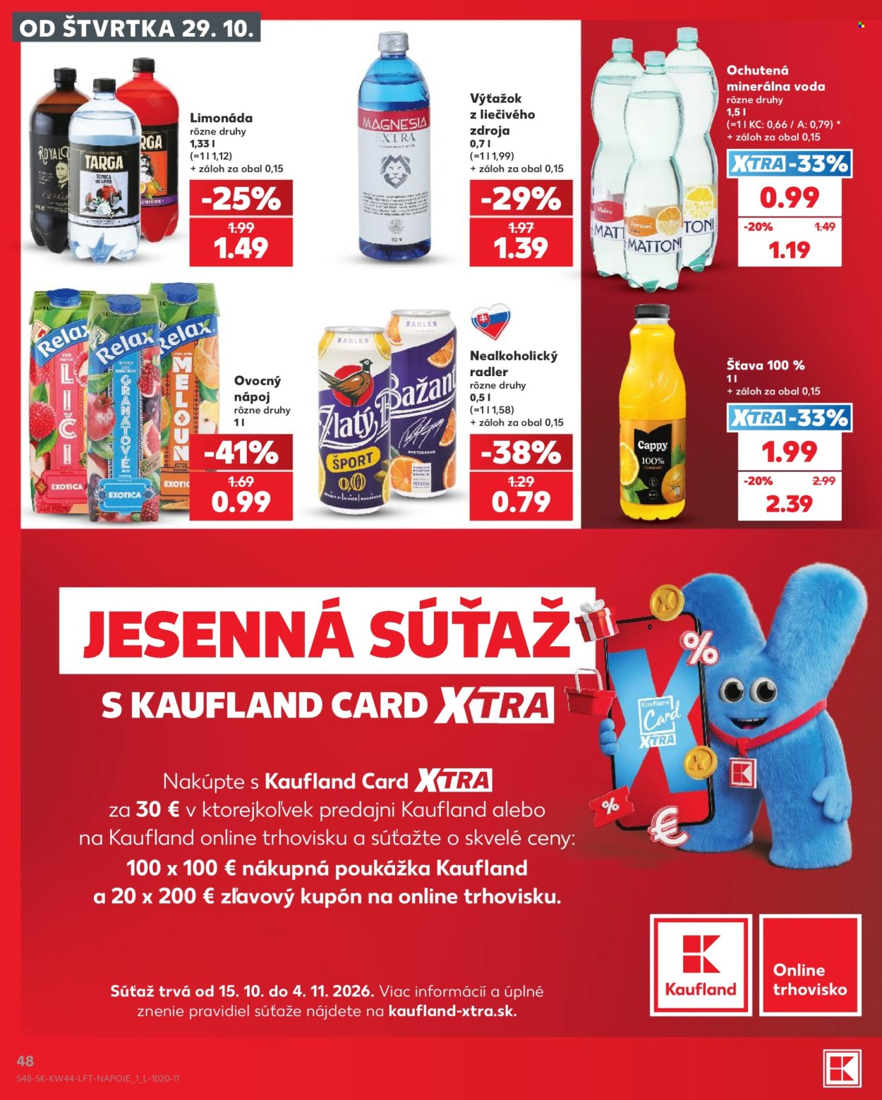 Leták Kaufland - 29.10.2026 - 4.11.2026. Strana 48