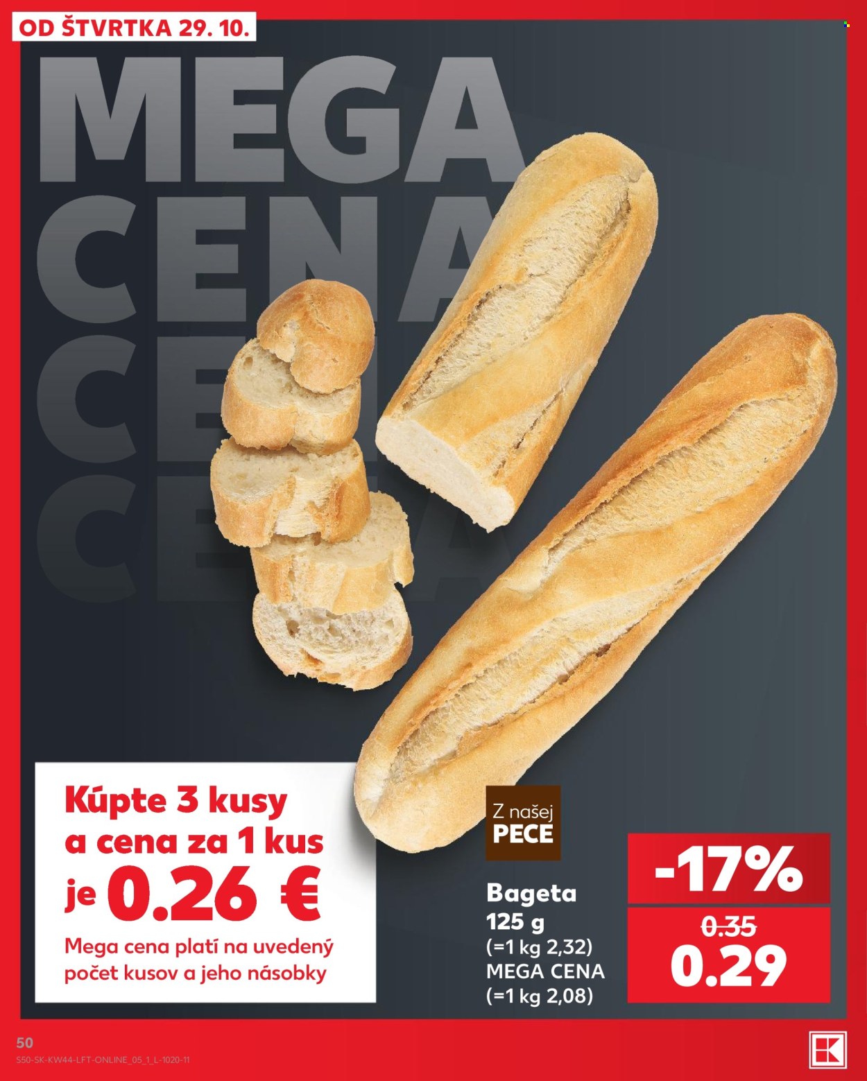 Leták Kaufland - 29.10.2026 - 4.11.2026. Strana 50