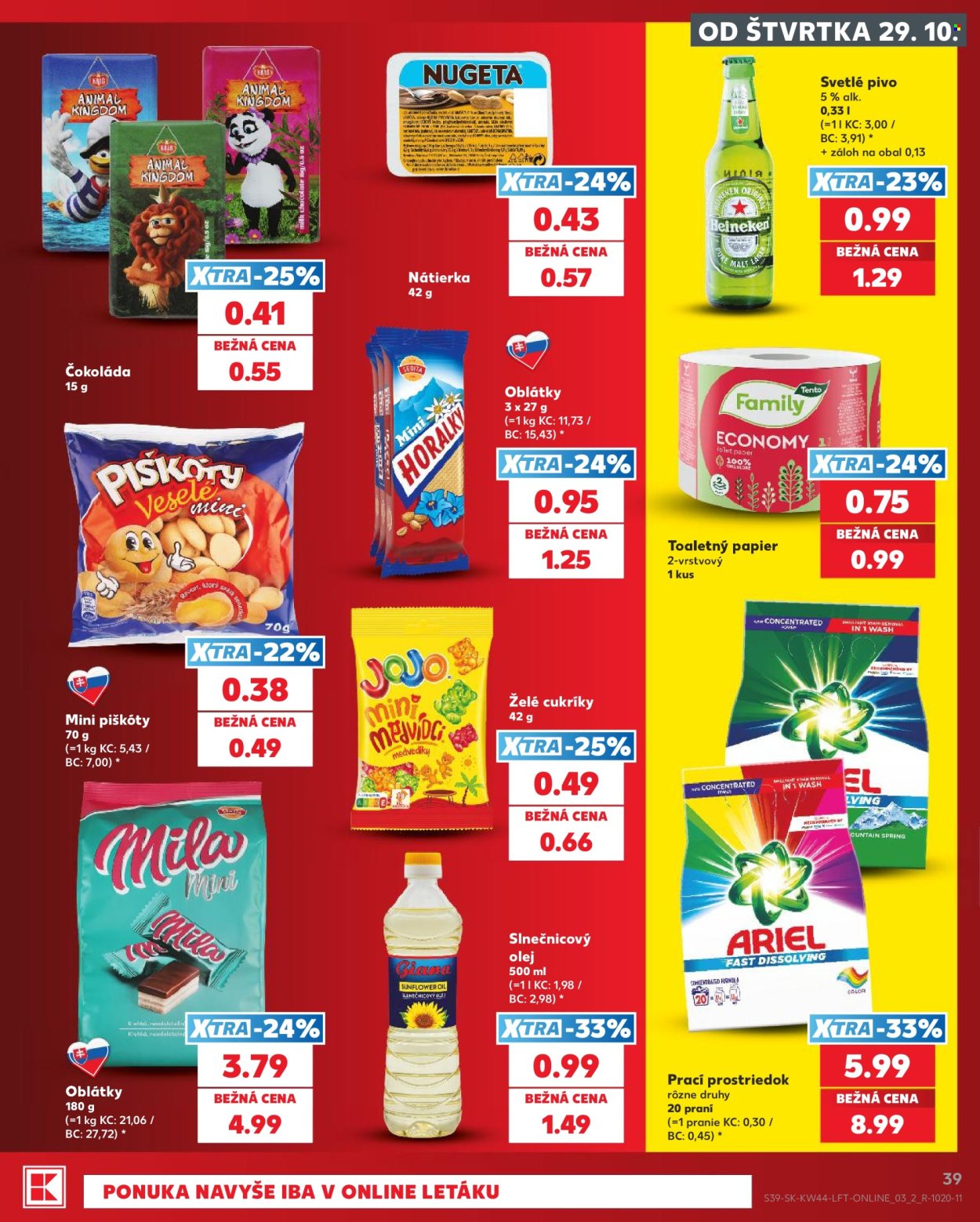 Leták Kaufland - 29.10.2026 - 4.11.2026. Strana 39