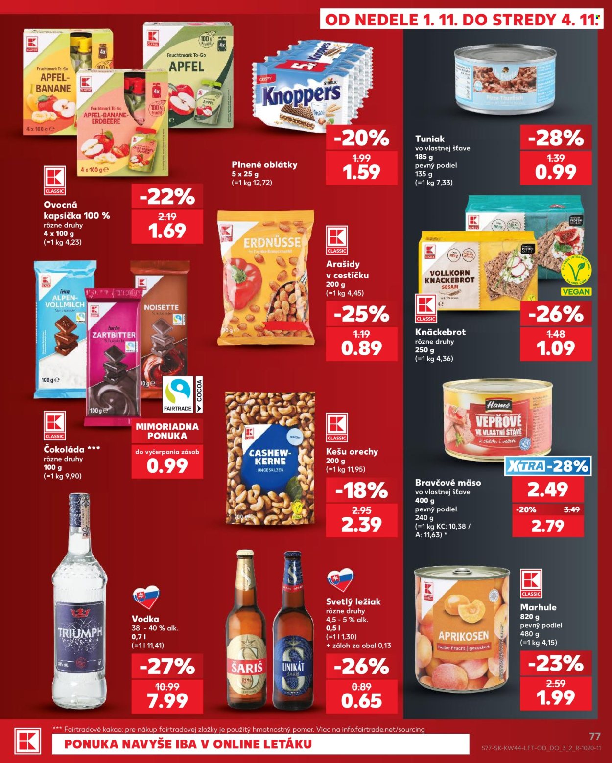 Leták Kaufland - 29.10.2026 - 4.11.2026. Strana 77