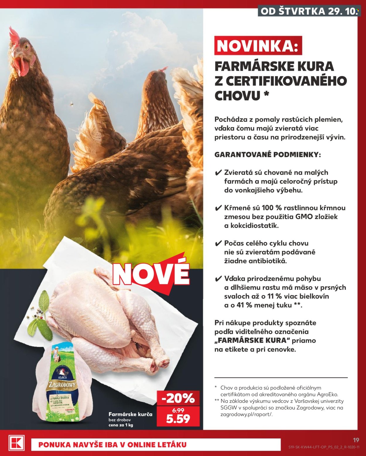 Leták Kaufland - 29.10.2026 - 4.11.2026. Strana 19