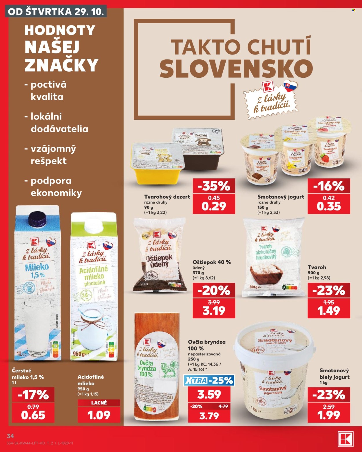 Leták Kaufland - 29.10.2026 - 4.11.2026. Strana 34