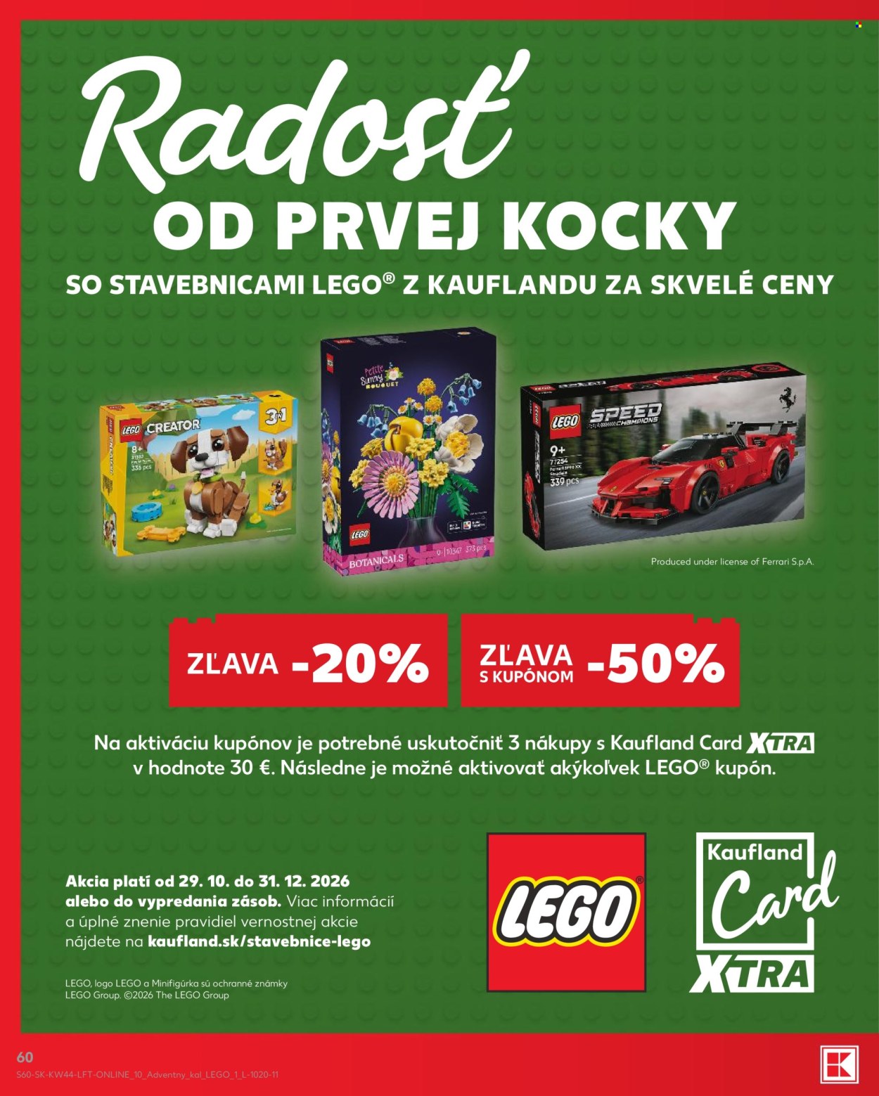 Leták Kaufland - 29.10.2026 - 4.11.2026. Strana 60