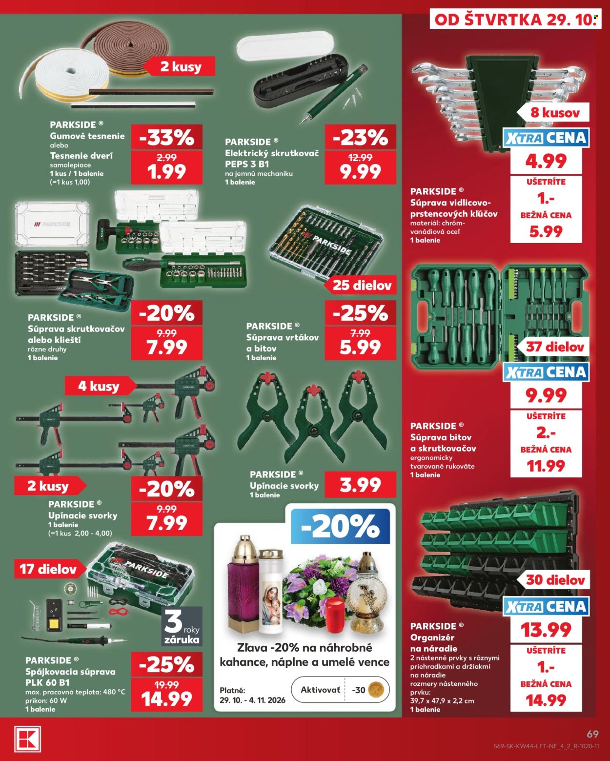 Leták Kaufland - 29.10.2026 - 4.11.2026. Strana 69