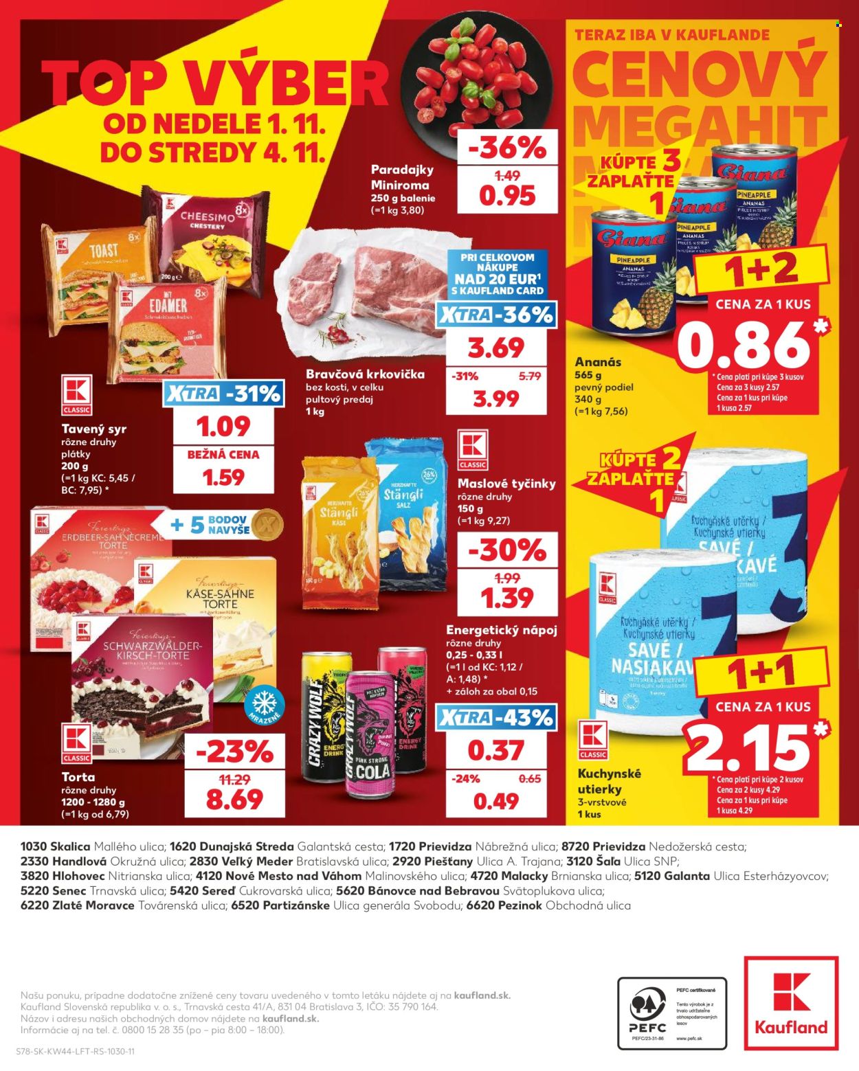 Leták Kaufland - 29.10.2026 - 4.11.2026. Strana 78