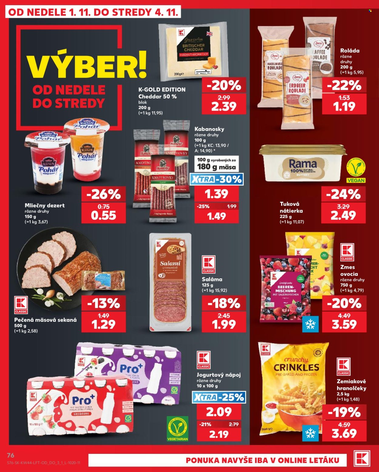 Leták Kaufland - 29.10.2026 - 4.11.2026. Strana 76