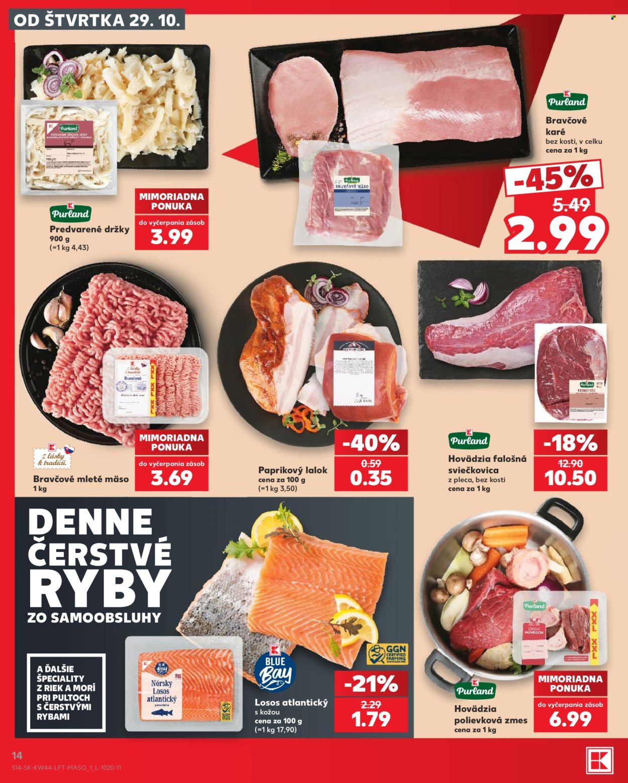 Leták Kaufland - 29.10.2026 - 4.11.2026. Strana 14