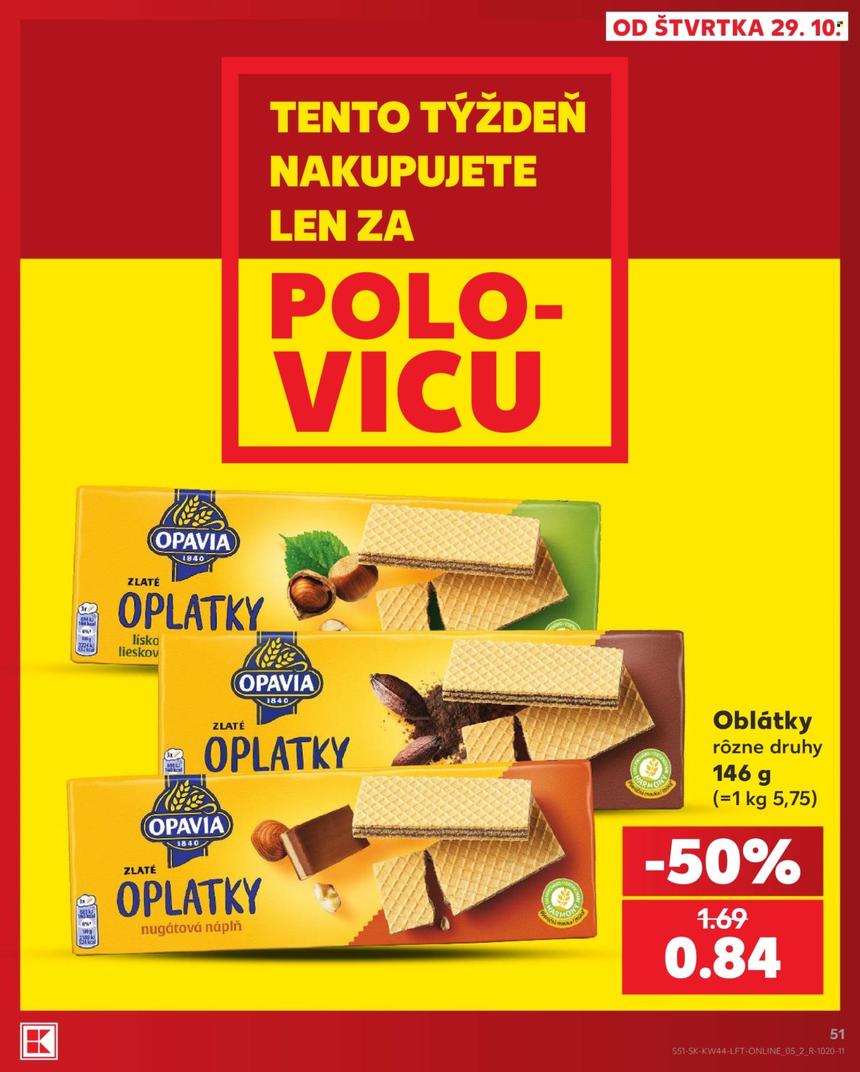 Leták Kaufland - 29.10.2026 - 4.11.2026. Strana 51