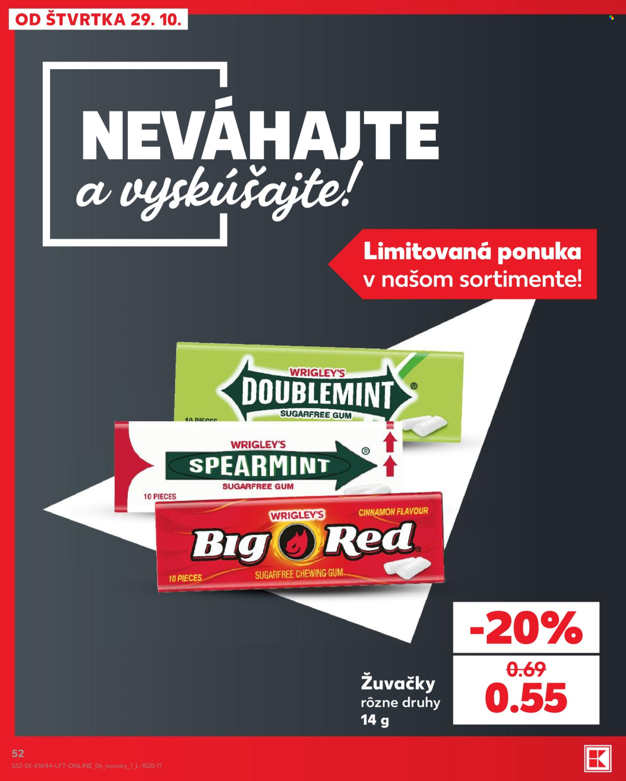 Leták Kaufland - 29.10.2026 - 4.11.2026. Strana 52
