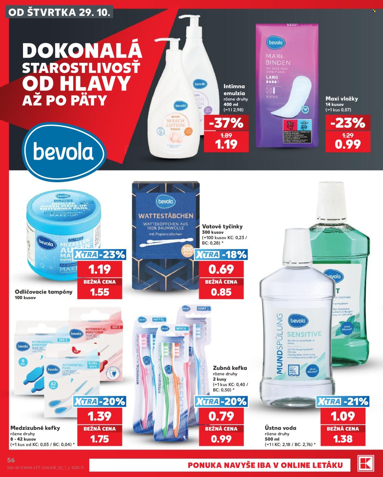 Leták Kaufland - 29.10.2026 - 4.11.2026. Strana 56
