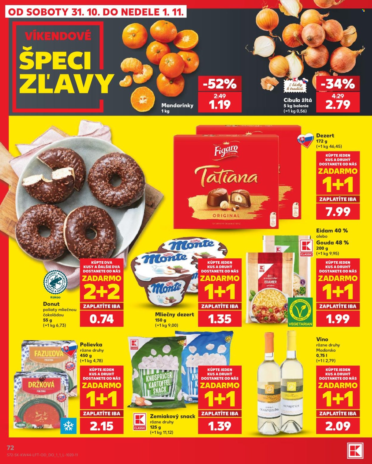 Leták Kaufland - 29.10.2026 - 4.11.2026. Strana 72
