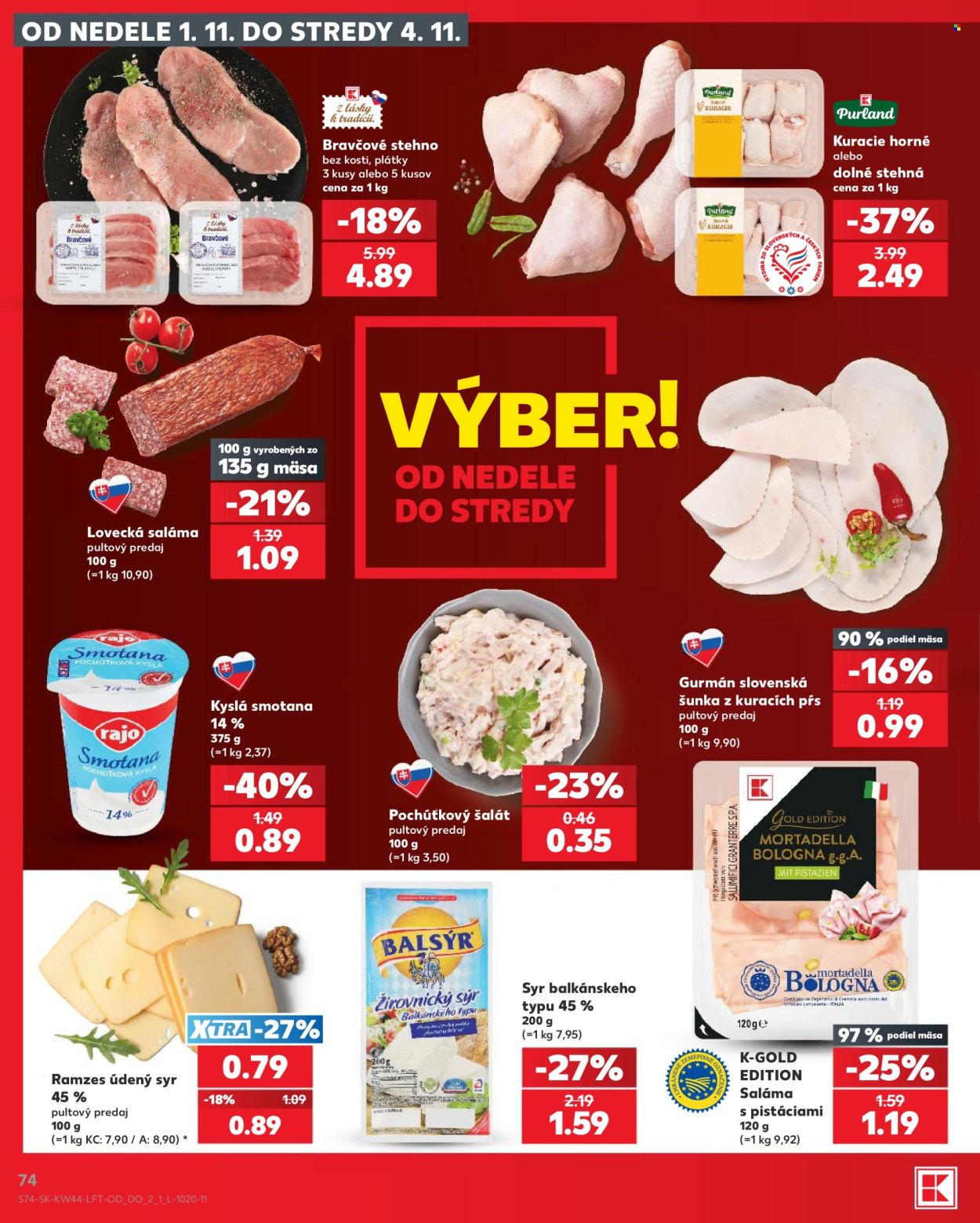 Leták Kaufland - 29.10.2026 - 4.11.2026. Strana 74