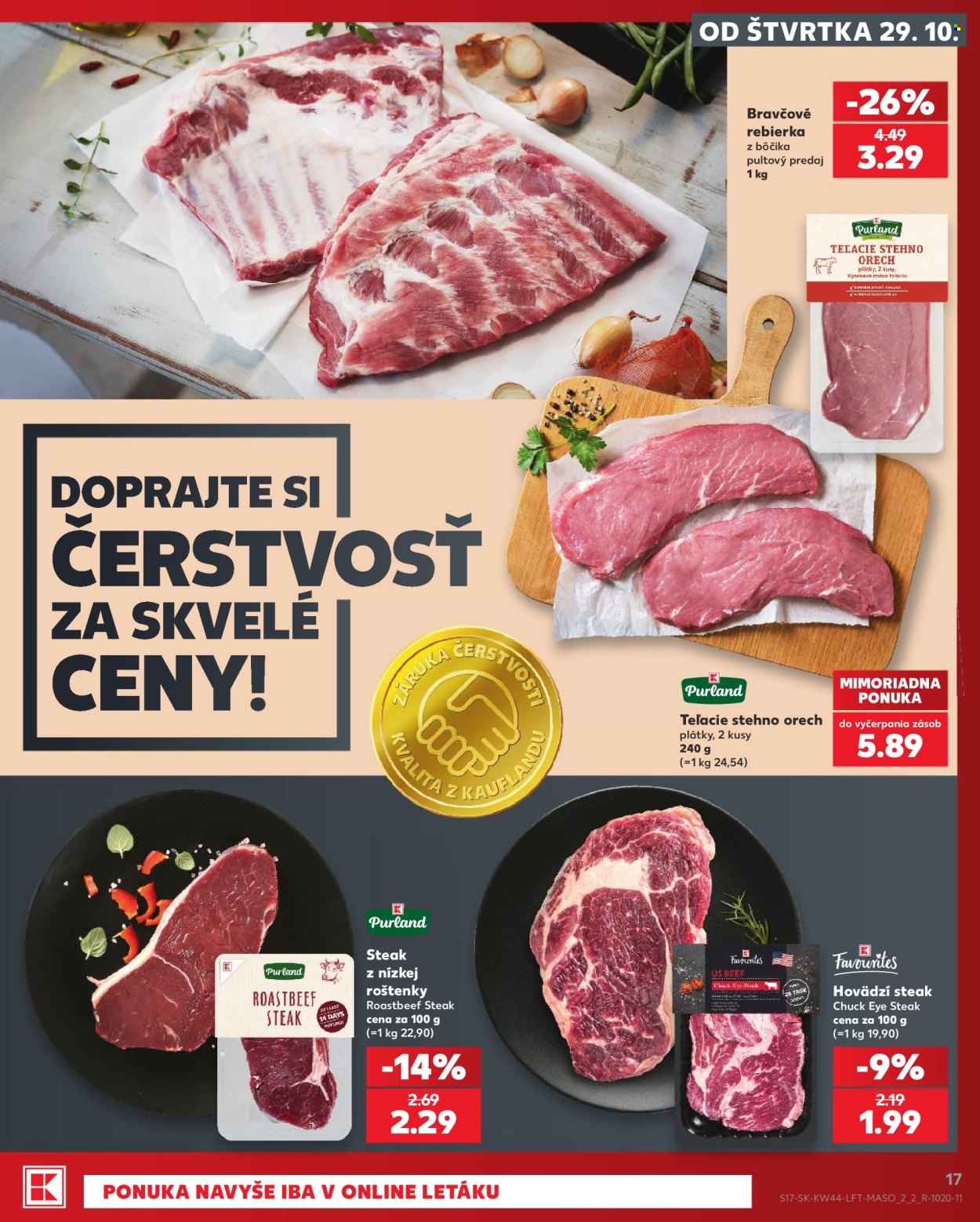 Leták Kaufland - 29.10.2026 - 4.11.2026. Strana 17