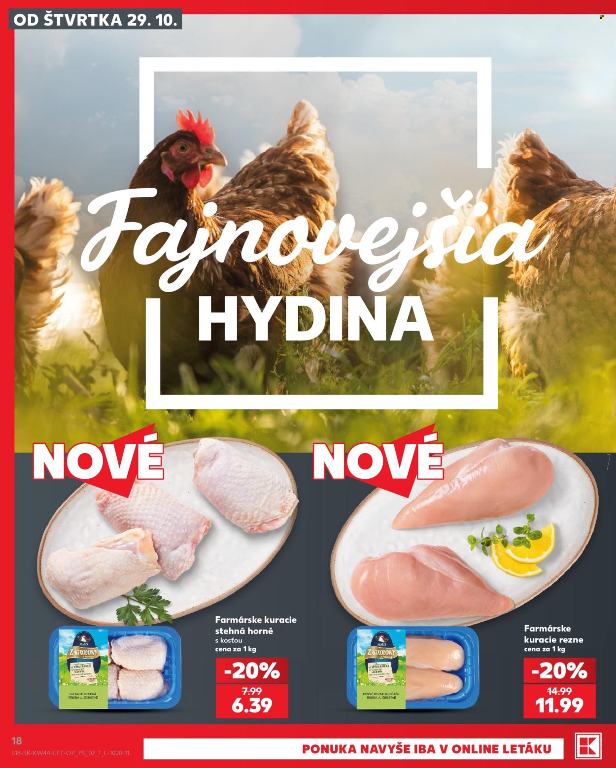 Leták Kaufland - 29.10.2026 - 4.11.2026. Strana 18