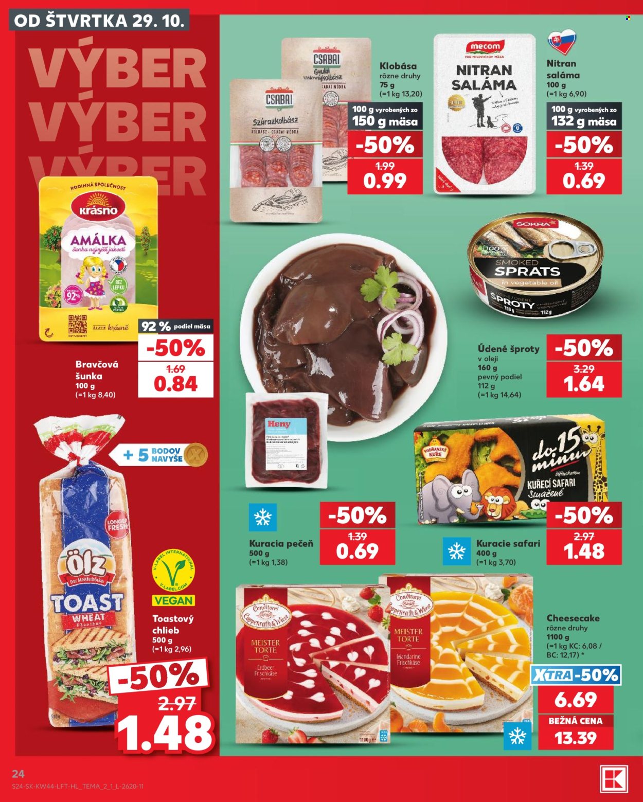 Leták Kaufland - 29.10.2026 - 4.11.2026. Strana 24