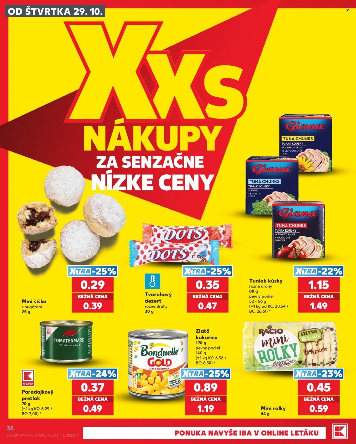 Leták Kaufland - 29.10.2026 - 4.11.2026. Strana 38