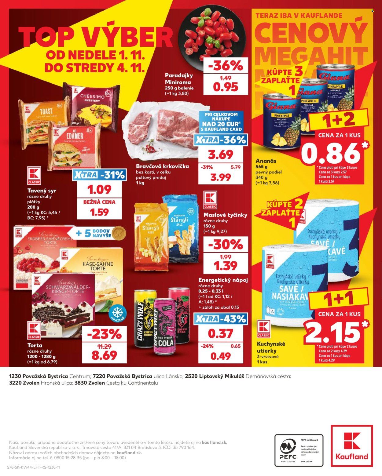 Leták Kaufland - 29.10.2026 - 4.11.2026. Strana 78