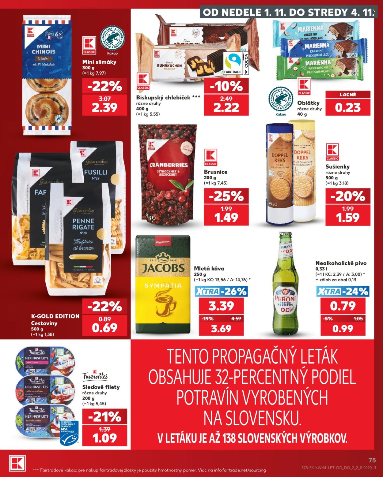 Leták Kaufland - 29.10.2026 - 4.11.2026. Strana 75