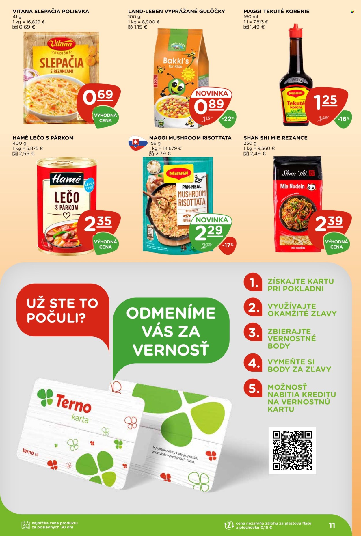 Leták Terno - 29.10.2026 - 4.11.2026. Strana 11